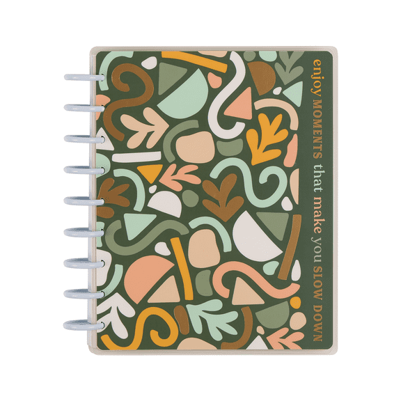 The Happy Planner Enjoy the Moment Parenting Classic Guided Parenting Journal 7 9.25 80-Page Undated Notebook for Family Memories, Gratitude & Reflection