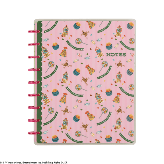 Happy Planner Harry Potter Student Dotted Lined + Dot Grid Classic Notebook - 60 Sheets