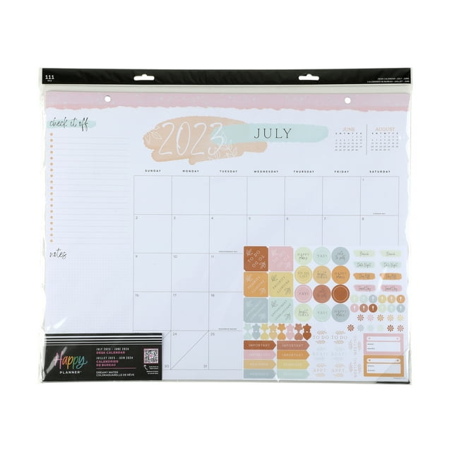 Find Your Perfect Happy Planner Monthly Desk Calendar, 18.5" x 22