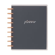 Happy Planner Academic Monthly Weekly Classic Planner 2025-2026, Onyx & Sand, Disc Bound