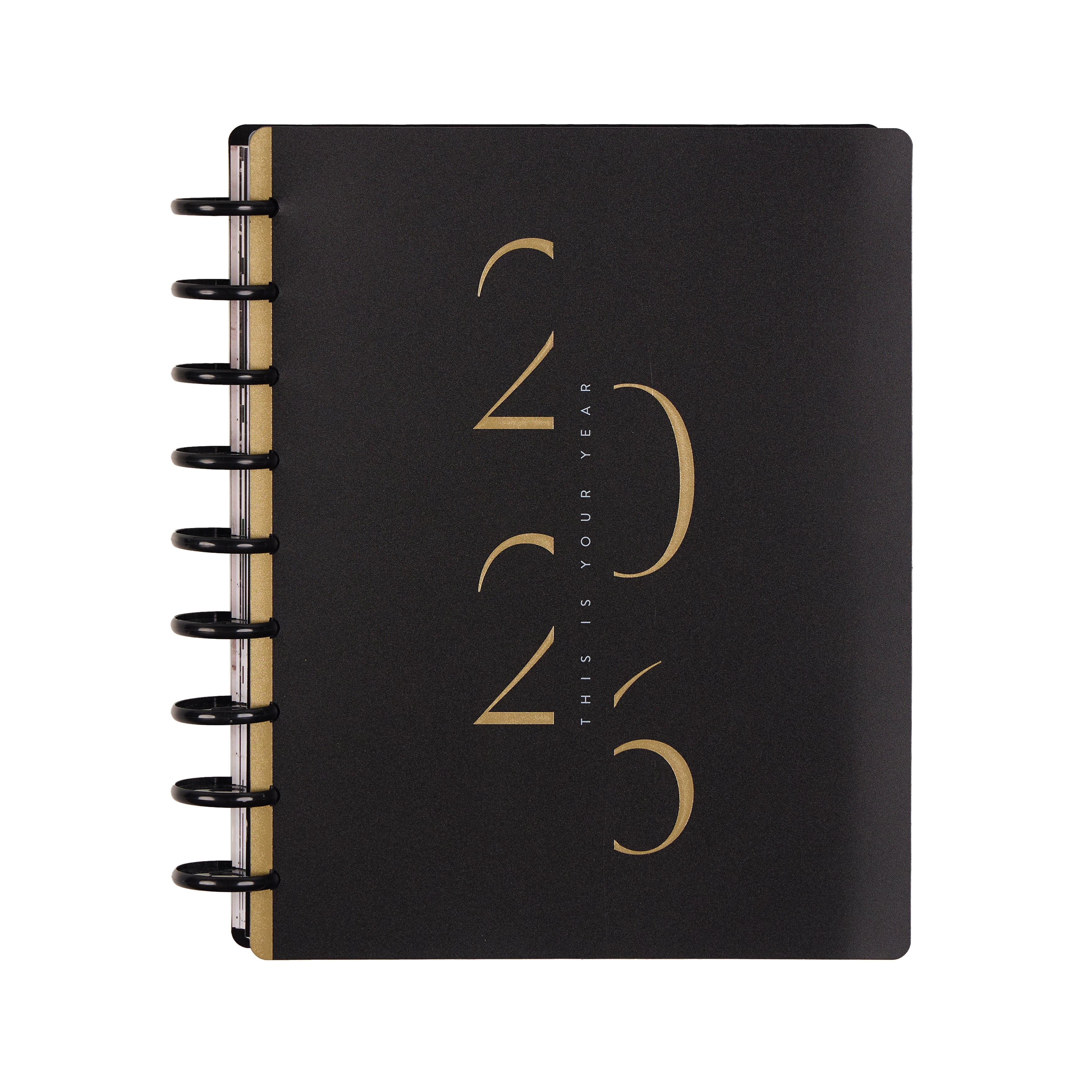 Happy Planner Monthly Weekly Classic PlannerJan- December 2026 Believe You Can, 2 Sticker Sheets Included, Disc Bound