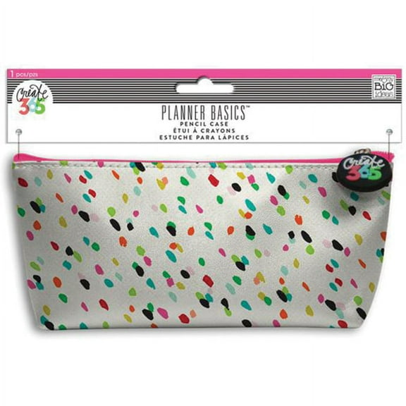 Happy Planner Pencil Pouch 3.5"X8.25"-Bright