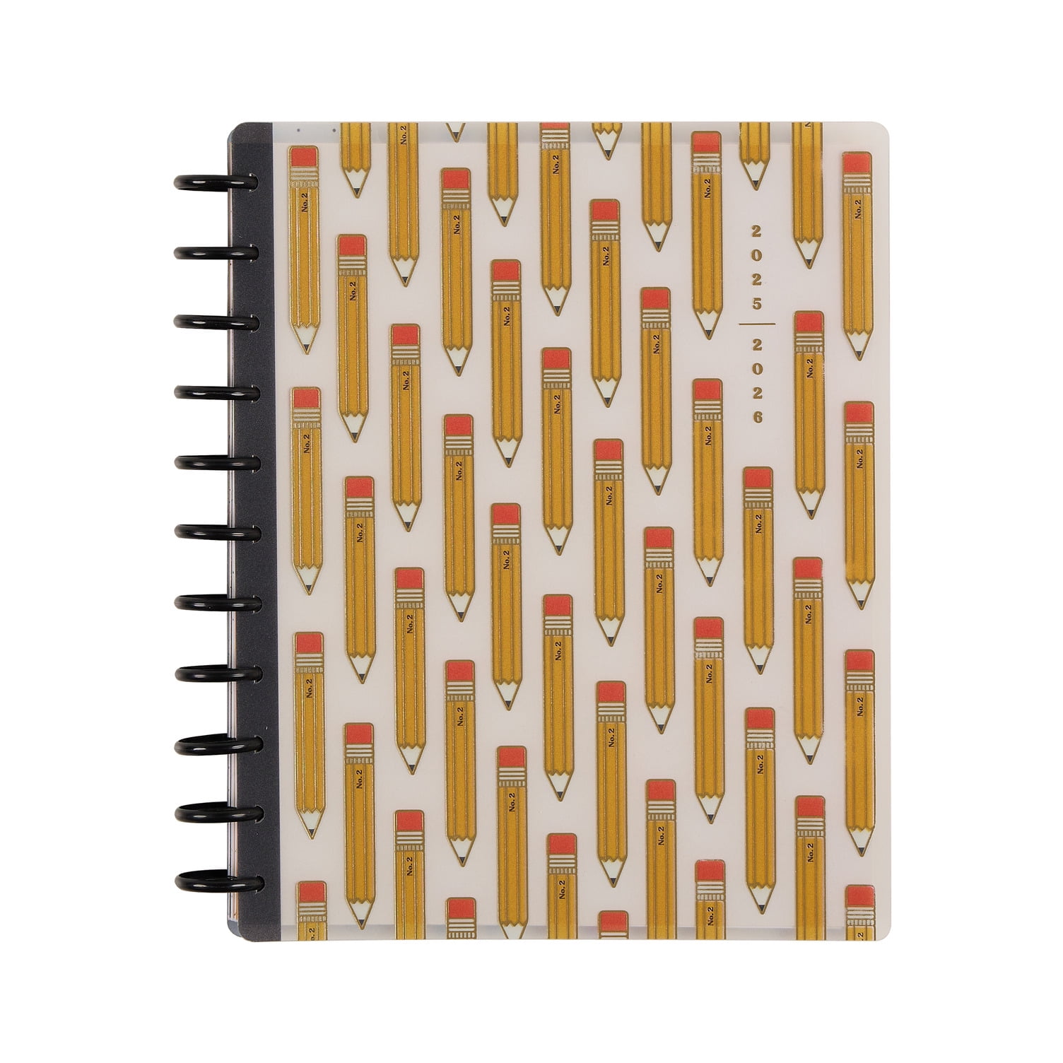 Happy Planner School Days Disc-Bound 12-Month Academic Teacher Planner, July 2025 Customizable Classroom Organizer with Monthly & Weekly Layouts, 8.5" x 11