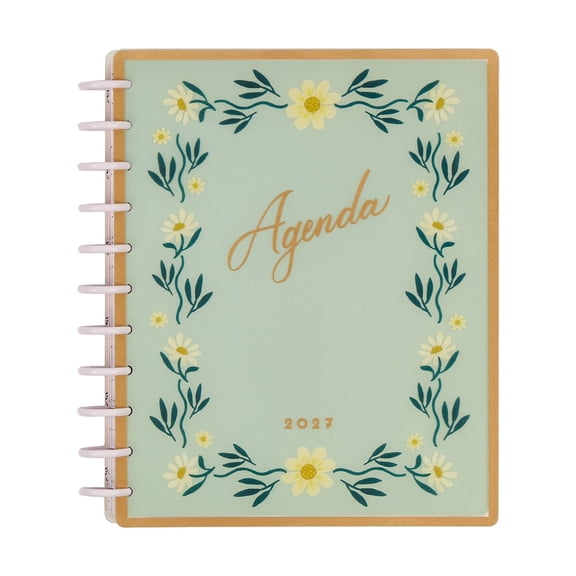 Happy Planner Seasonal Stories Big 2027 12-Month Disc-Bound Planner, Dashboard Layout, 8.5" x 11"