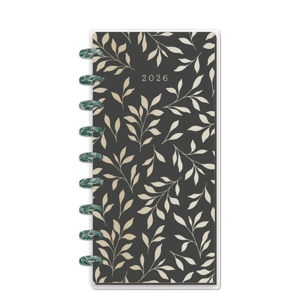 Happy Planner Skinny 12 Month Disc Bound Dated Planner-Heritage Charm; Jan '26 - Dec '26