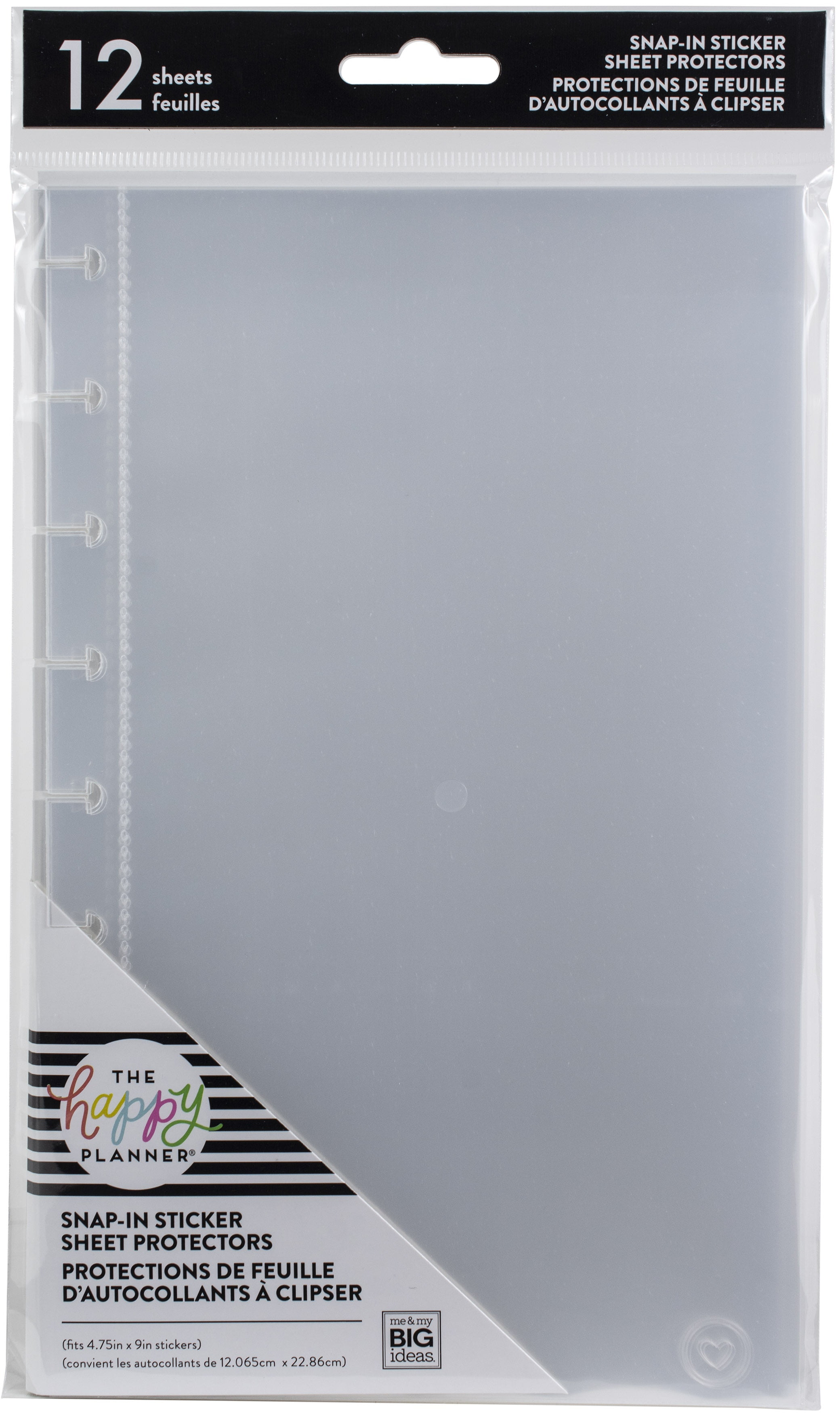 Happy Planner Snap In Sticker Page Protector