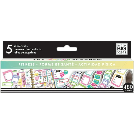 Happy Planner Sticker Roll-Fitness