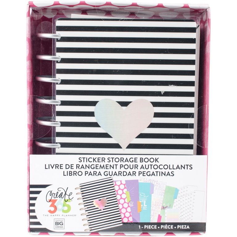 Happy Planner Sticker Storage Book-Rainbow - Walmart.com