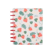 Happy Planner Strawberry Picnic Dated 12-Month Planner, July 2026   June 2027, Classic Size, Horizontal Layout, Disc-Bound, 3 Bonus Months, 2 Sticker Sheets, 7" x 9.25"
