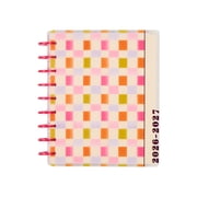 Happy Planner Sunshine Blooms Dated 12-Month Planner, July 2026   June 2027, Classic Size, Horizontal Layout, Disc-Bound, 3 Bonus Months, 2 Sticker Sheets, 7 x 9.25