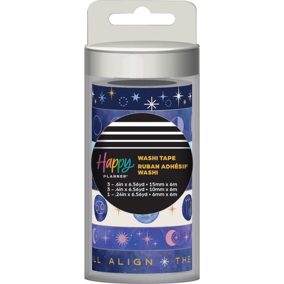 Happy Planner Washi Tape-Star Signs