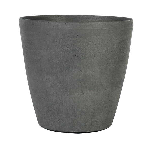 Happy Planter 608410076488 Planter, 8.3" x 8.3" x 7.9", Pigeon Grey