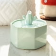 thumbnail image 1 of Happy & Polly Cactus Style Ceramic Cat Water Fountain, 1.5-Liter, 1 of 7