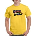 thumbnail image 1 of Happy Pride Bubblegum Text T-Shirt Men -Smartprints Designs, Male 4X-Large, 1 of 4