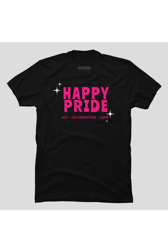 Happy Pride Joy Celebration Love Rainbow Pride Month Supporter Unisex T-Shirt, Up to Size 5XL