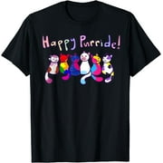 Happy Purride Cats Kittens Gay Pride LGBTQ Transgender Gift T-Shirt
