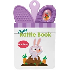 Happy Rattle Book Happy Rattle Book - Numbers, (Board Book)