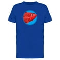 thumbnail image 1 of Happy Red Fish Doodle T-Shirt Men -Image by Shutterstock, Male x-Large, 1 of 2