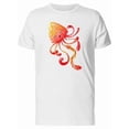 thumbnail image 1 of Happy Red Squid T-Shirt Men -Image by Shutterstock, Male XX-Large, 1 of 4