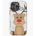 thumbnail image 1 of Happy Reindeer Cute Christmas Cartoon Phone Case for iPhone 16 15 14 13 12 11 Pro Max, 1 of 2