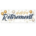 thumbnail image 1 of Happy Retirement 13 oz Vinyl Banner With Metal Grommets, 1 of 5