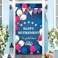 Happy Retirement Door Banner Farewell Party Decorations Work Last Day