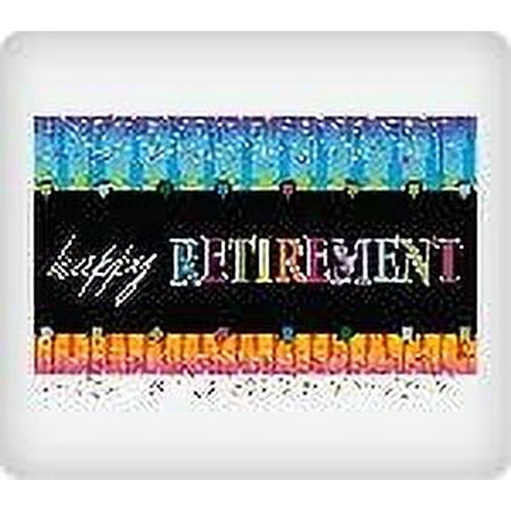 Happy Retirement Edible Icing Image (1/4 Sheet)