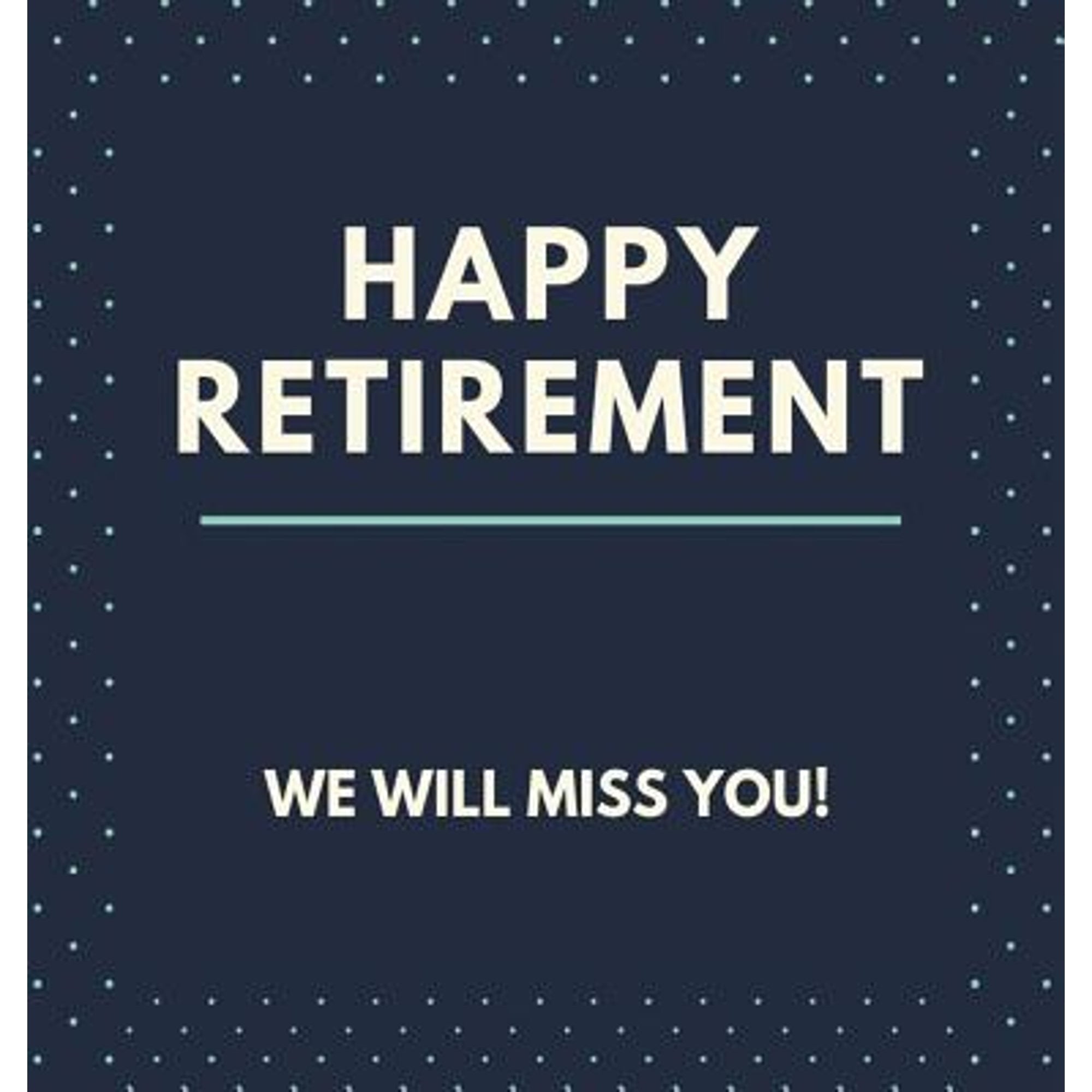 LULU AND BELL Happy Retirement Guest Book (Hardcover): Guestbook for retirement, message book, memory book, keepsake, retirment book to sign (Hardcover)