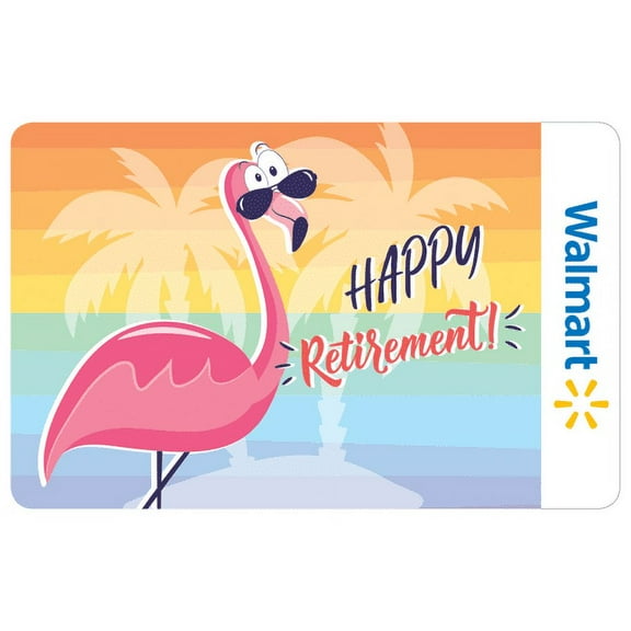 Happy Retirement Walmart Gift Card