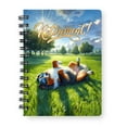 thumbnail image 1 of Happy Retirement with Bernese Mountain Dog Enjoy Life Rest Time Spiral Bound Journal Berner Lover Gifts 5x7in Spiral Notebook - 02027, 1 of 5