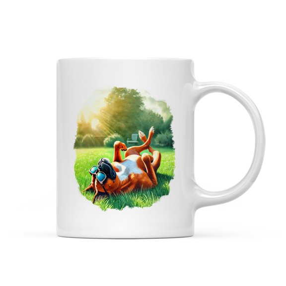 Happy Retirement with Boxer Enjoy Life Rest Time Mug Boxers Dog Lover Gifts Idea Coffee Tea Cup - 02027