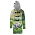 thumbnail image 1 of Happy Retirement with Maltese Enjoy Life Rest Time All Over Print 3D Hooded Duffle Toggle Coat Maltese Dog Lover Gifts Idea - 02027, 1 of 6