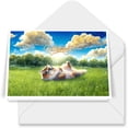 thumbnail image 1 of Happy Retirement with Persian Enjoy Life Rest Time 7x5in Folded Greeting Card Cat Lover Kitten Owner Gifts Single Note Card with Envelope - 02027, 1 of 5