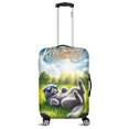 thumbnail image 1 of Happy Retirement with Scottish Fold Enjoy Life Rest Time Travel Luggage Cover Cat Lover Kitten Owner Gifts Suitcase Dust Protective Decor - 02027, 1 of 5