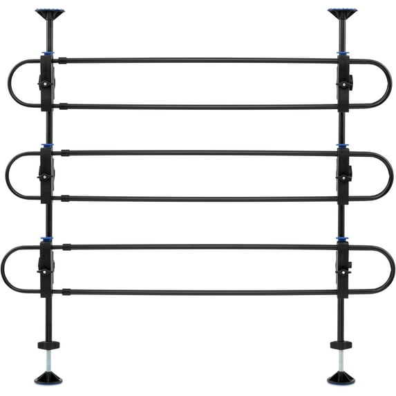 Happy Ride Metal Dog Barrier for SUVs Adjustable Vehicle Divider