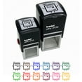 thumbnail image 1 of Happy Scale Weight Tracker with Date Pound Lbs Health Fitness Self-Inking Rubber Stamp Ink Stamper - Purple Ink - Small 1 Inch, 1 of 7