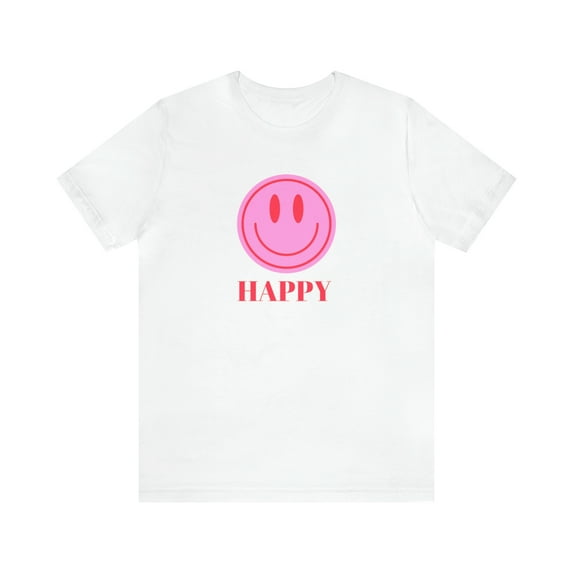 Happy Shirt, Happy Shirt,Inspirational Shirt,Motivational Shirt, Counselor Shirt, Workout Shirt,Choose Happiness Shirt,Gift For Her