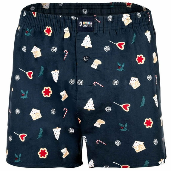 Happy Shorts Men Web Boxer Shorts Cotton Multicoloured Xl