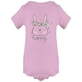 thumbnail image 1 of Happy Simple Bunny Bodysuit Infant -Image by Shutterstock,  24 Months, 1 of 2