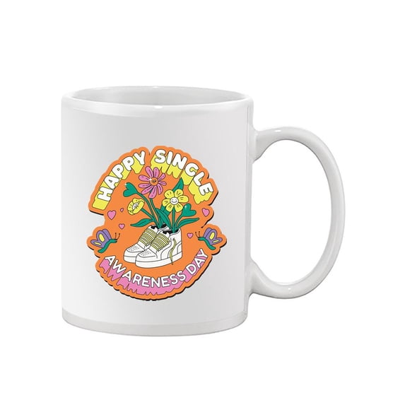 Happy Single Awareness Day! Mug - Smartprints Designs,