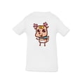 thumbnail image 1 of Happy Smiley Deer T-Shirt Infant -Image by Shutterstock,  6 Months, 1 of 4