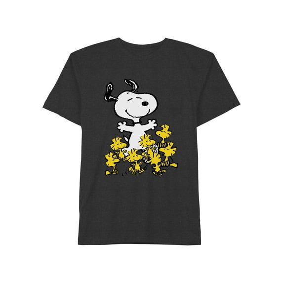 Happy Snoopy Peanuts Men's and Big Men's Graphic T-Shirt