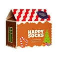thumbnail image 1 of Happy Socks 4-Pack Gingerbread House Socks Gift Set - Multi, 1 of 1