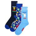 thumbnail image 1 of Happy Socks Men Socks Cotton Multicoloured 41-46, 1 of 7