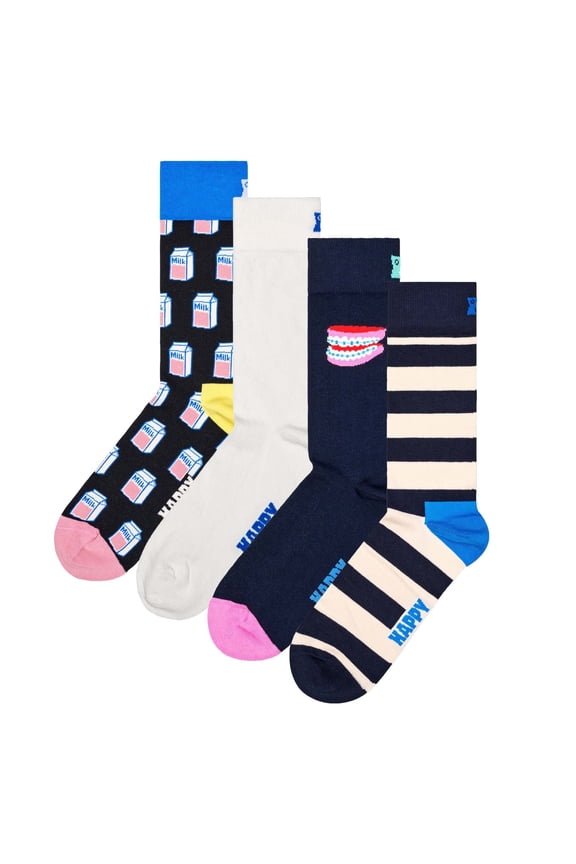 Unisex Socks Cotton Blue 36-40