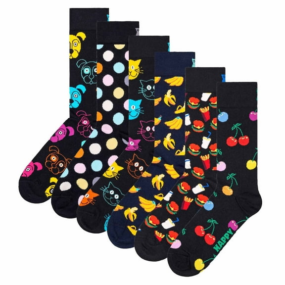 Happy Socks Unisex Socks Cotton Multicoloured 36-40