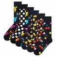 thumbnail image 1 of Happy Socks Unisex Socks Cotton Multicoloured 41-46, 1 of 5