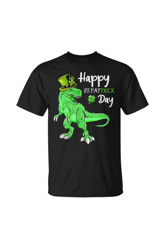 Happy St Pat Rex Day St Patricks Day Dinosaur TShirt