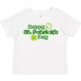 thumbnail image 1 of Happy St. Patrick'S Day Toddler T-Shirt Patrick Clovers Saint Pattys Baby Clothing, Cute Baby Shirt, TODDLER SHORT SLEEVE TEE BELLA CANVAS 3001T, 1 of 3