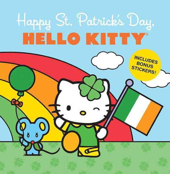 St patrick's day hello kitty plush sale